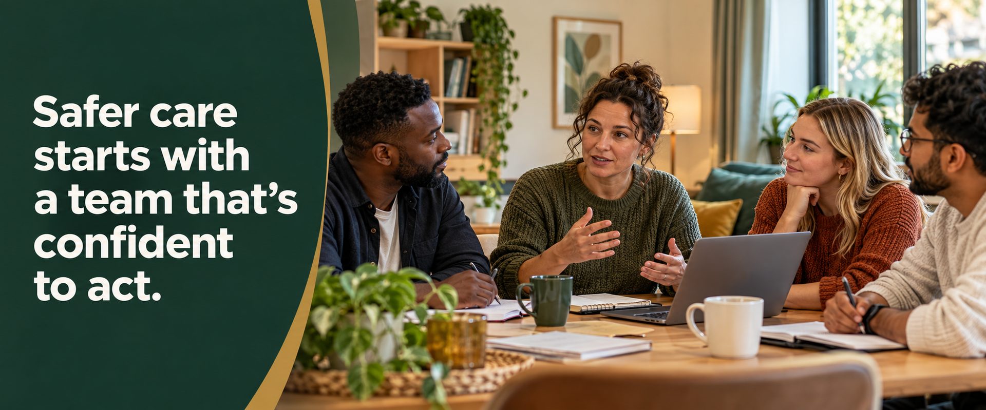 Safer care starts with a team that's confident to act.